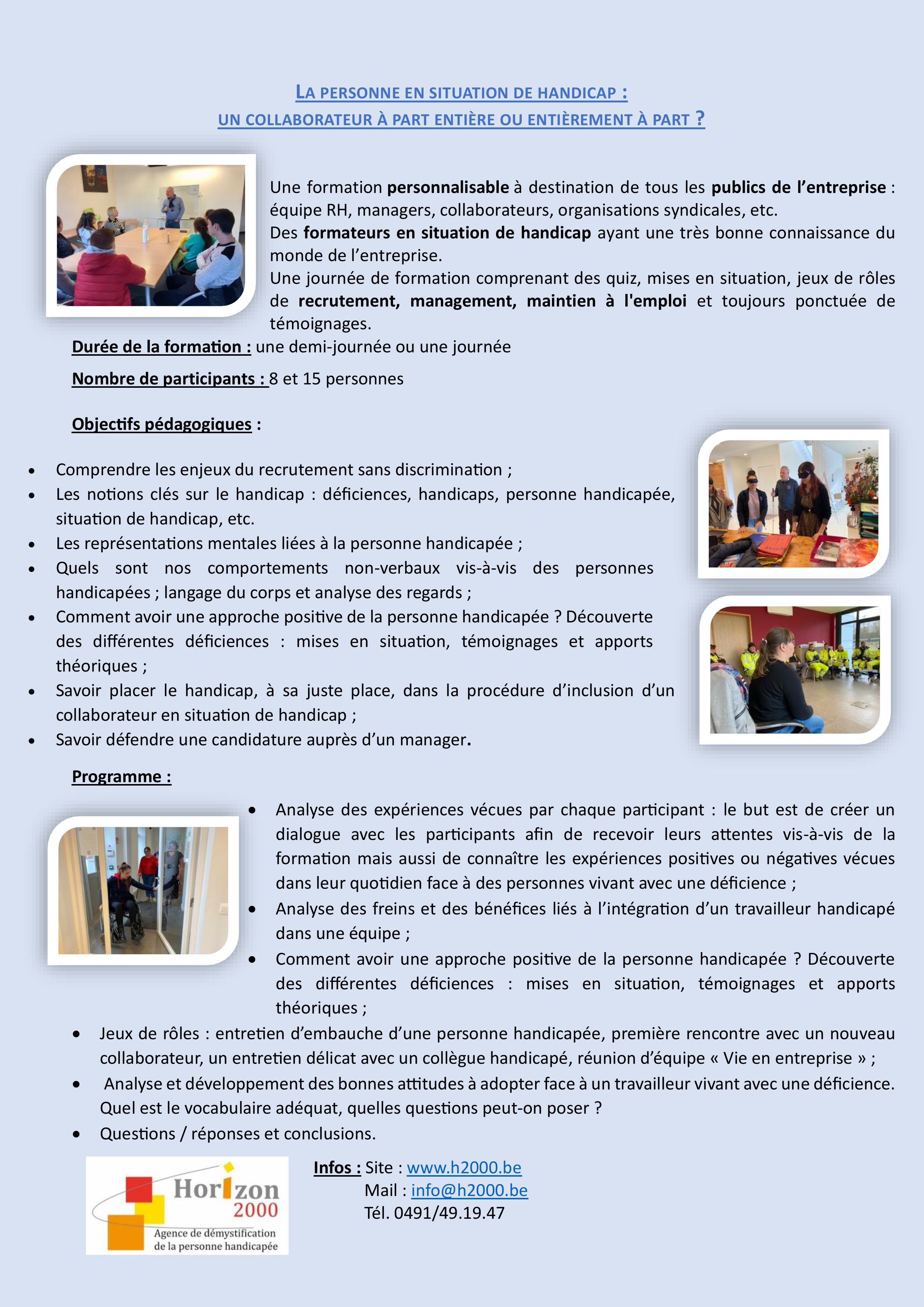 Le travailleur en situation de handicap 1